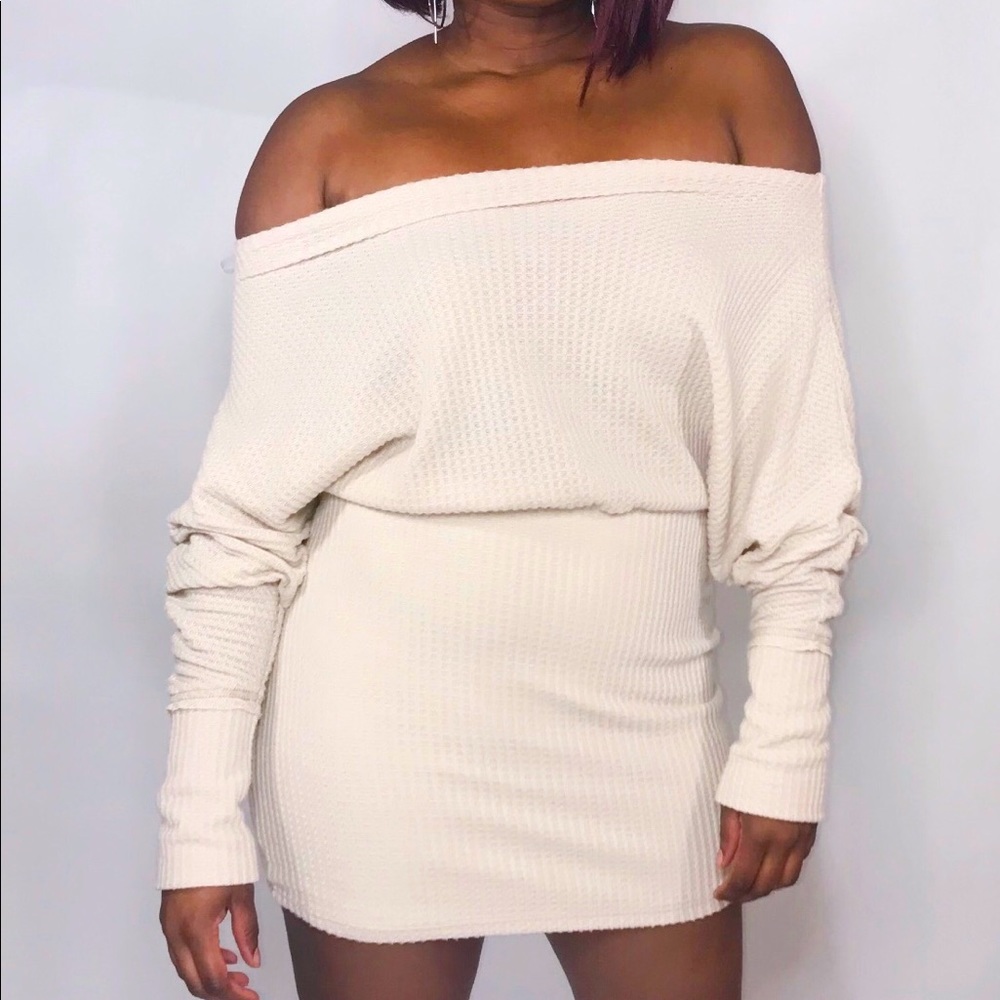 Cream Dress
